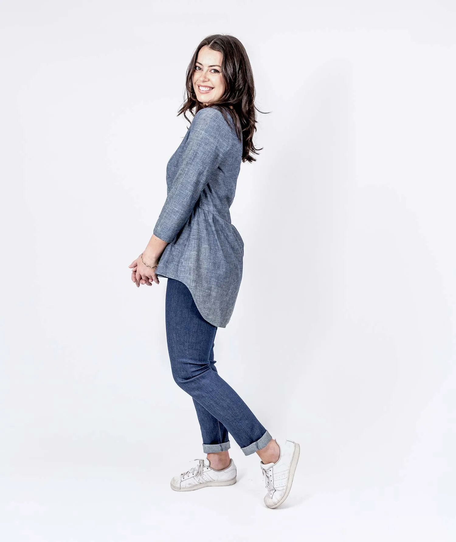 Sista Peplum Top