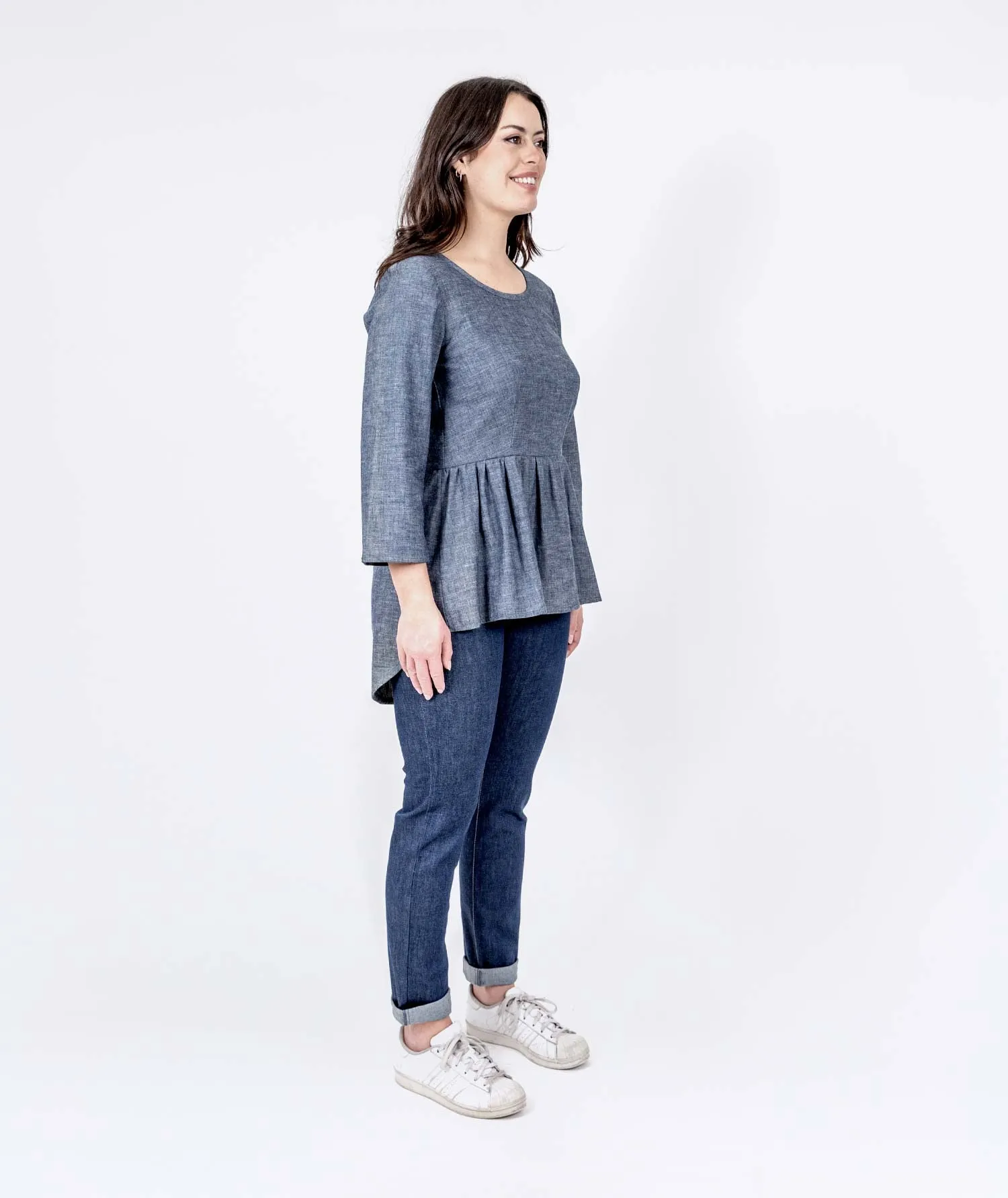 Sista Peplum Top