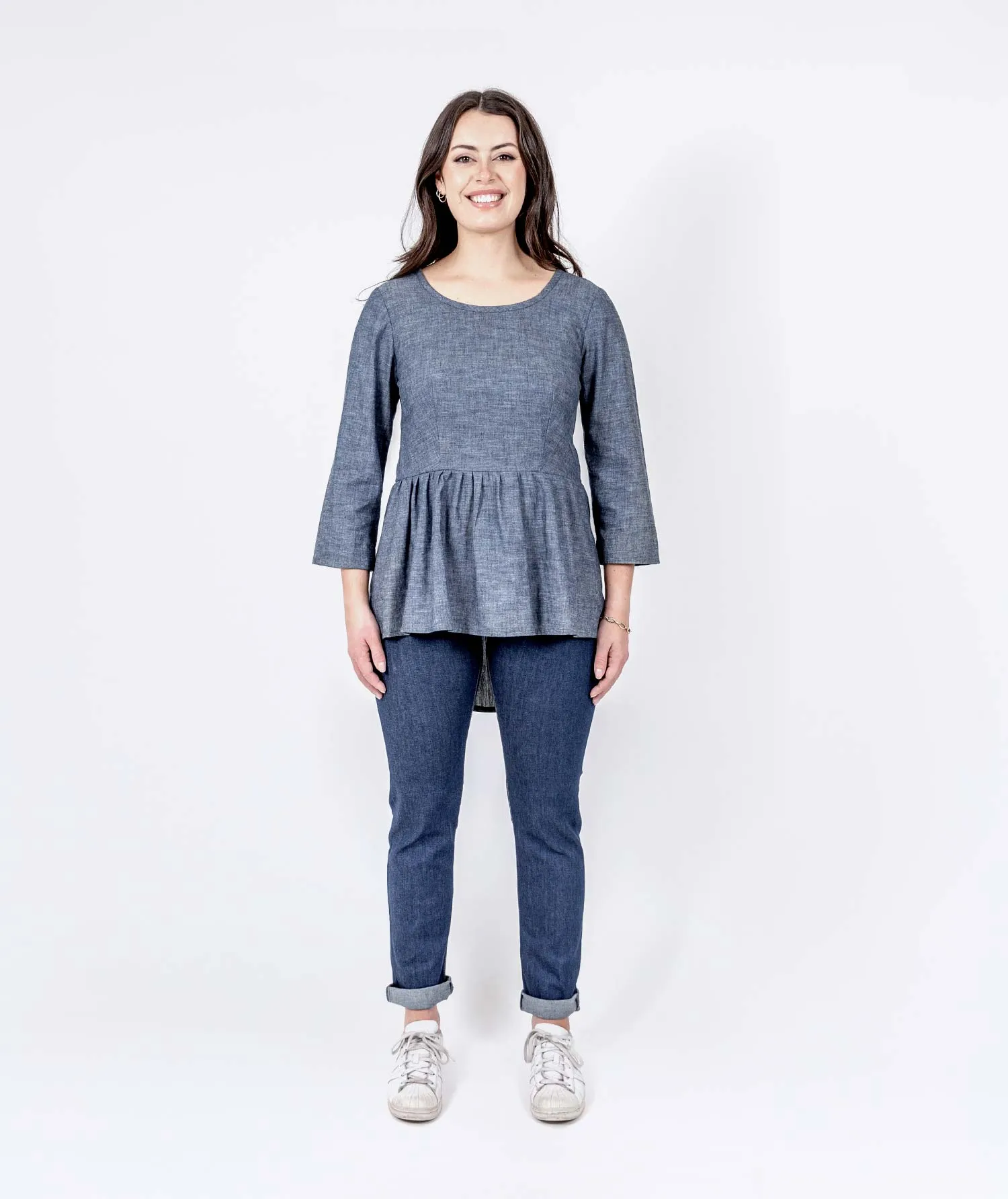 Sista Peplum Top