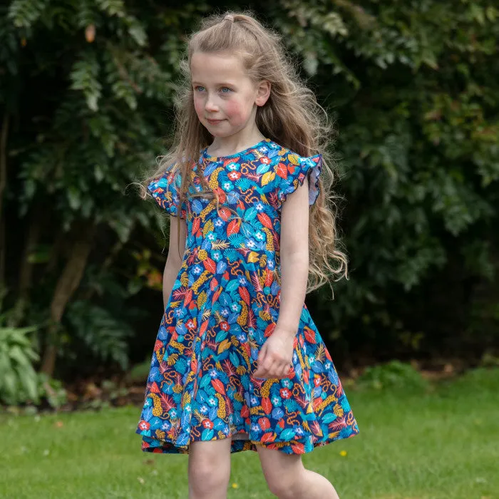 Skater dress- tropic