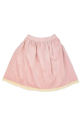 Solid Velvet Skirt