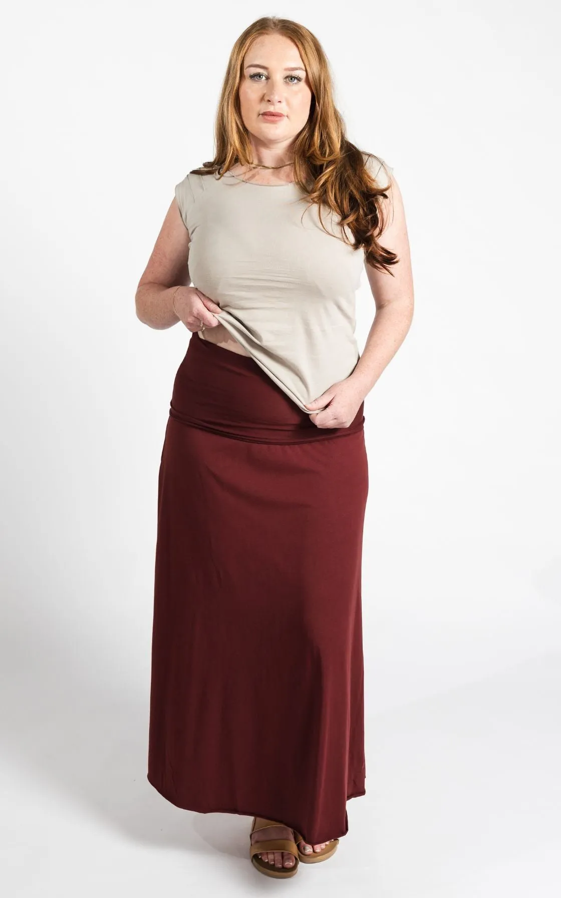 Sonder Skirt - Berry