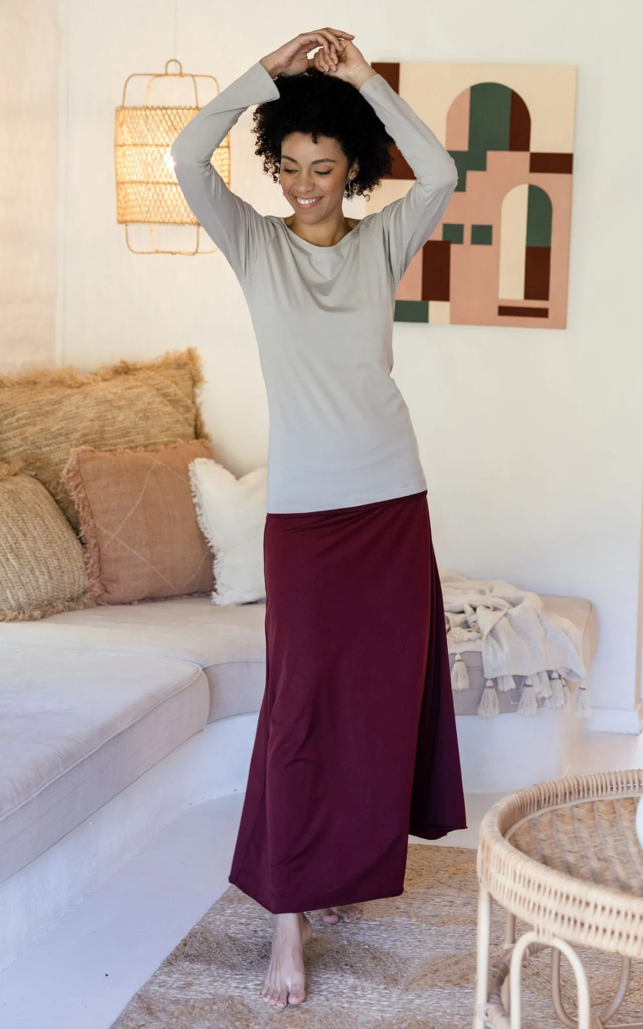 Sonder Skirt - Berry