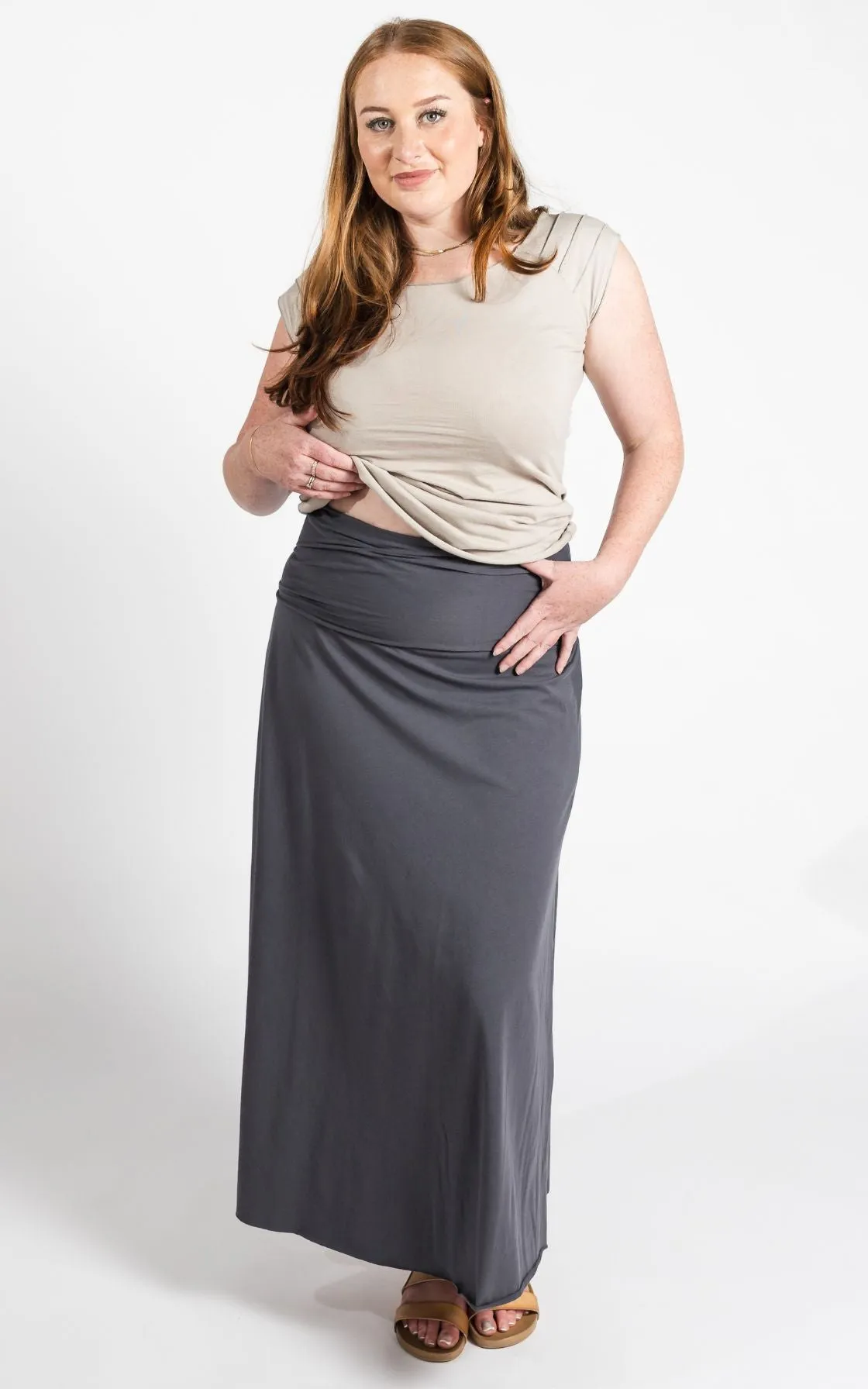 Sonder Skirt - Dusty Grey