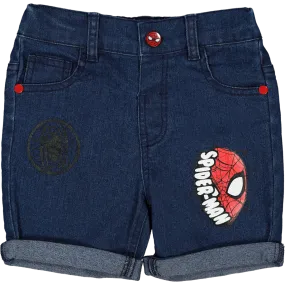 Spiderman Denim Shorts