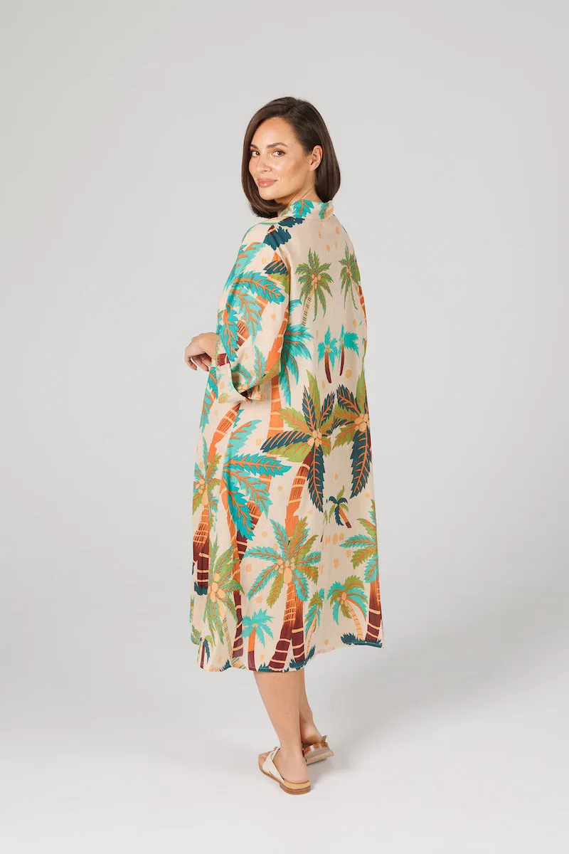 Stella Shirt Dress, Island