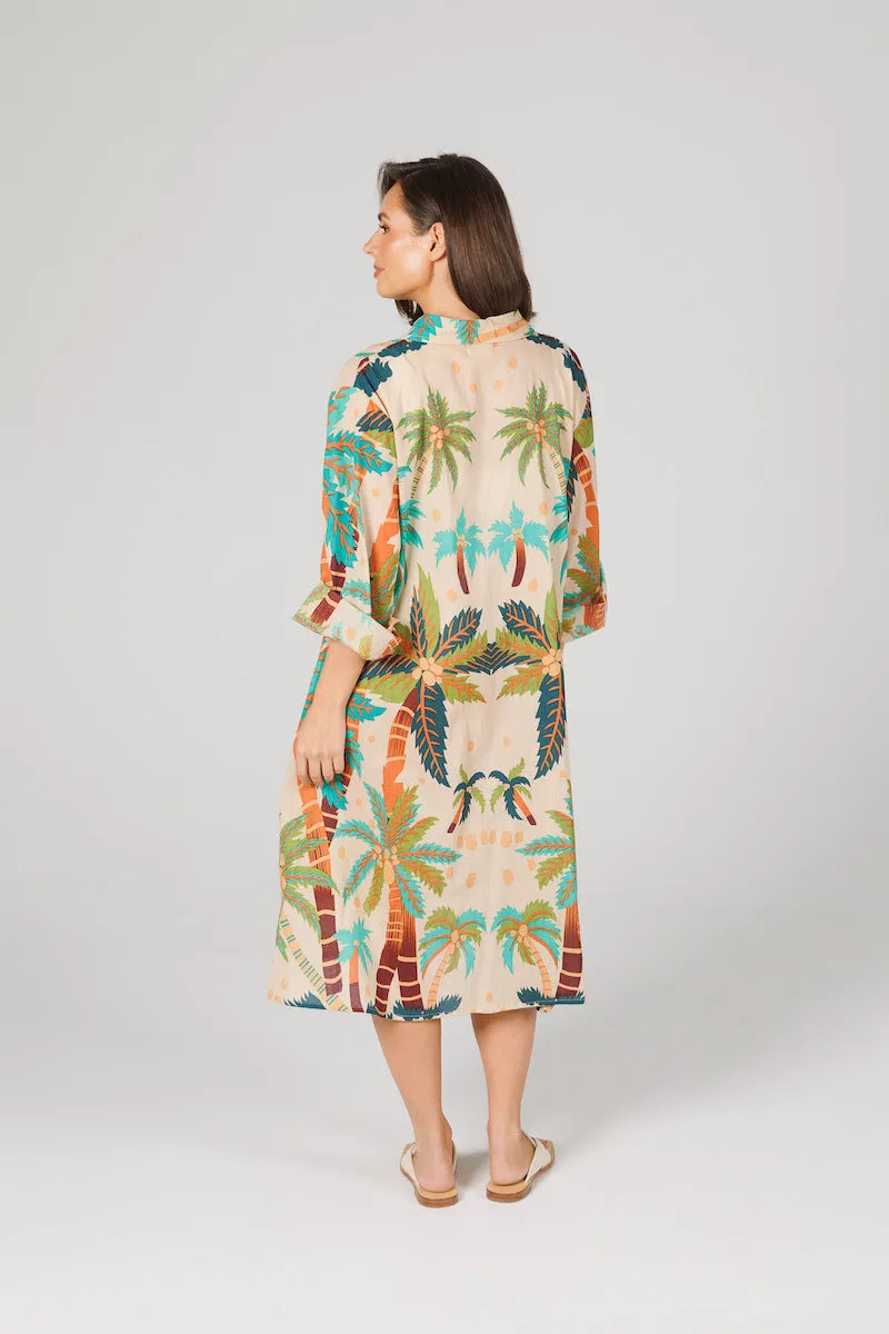 Stella Shirt Dress, Island