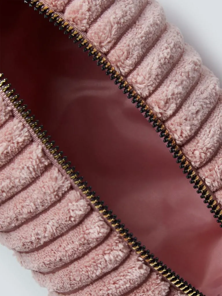 Studiowest Dusty Pink Pleated Pouch