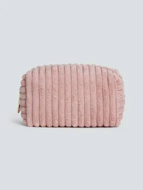 Studiowest Dusty Pink Pleated Pouch