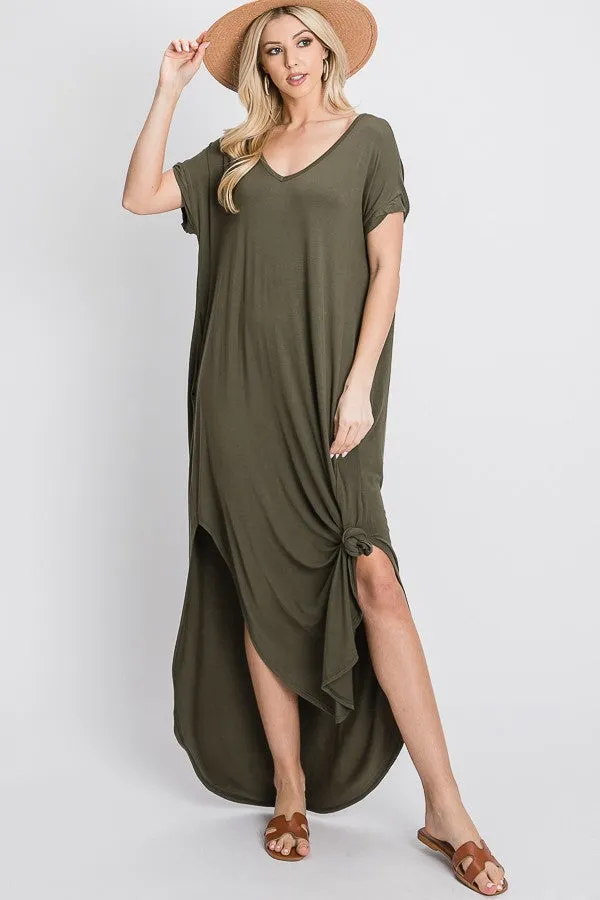 T-shirt maxi dress
