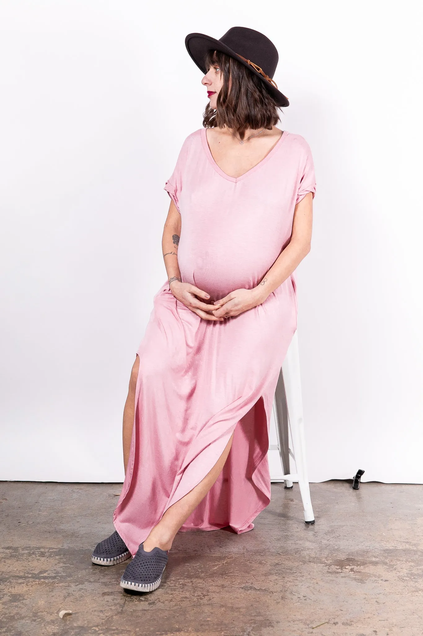 T-shirt maxi dress
