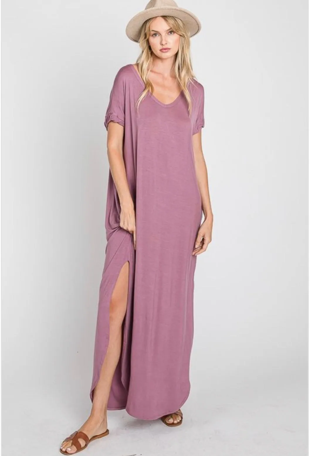 T-shirt maxi dress