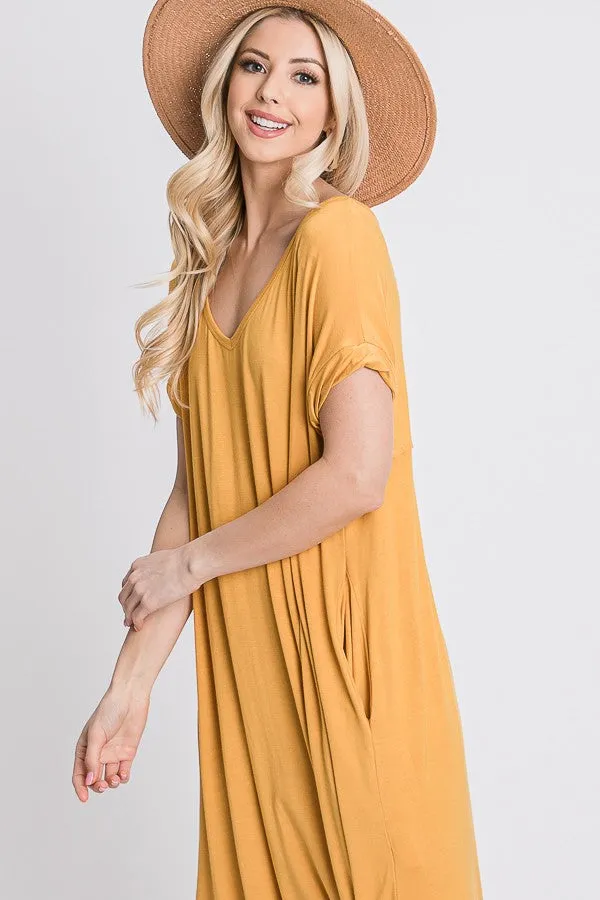T-shirt maxi dress