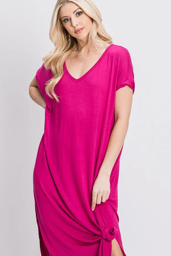 T-shirt maxi dress