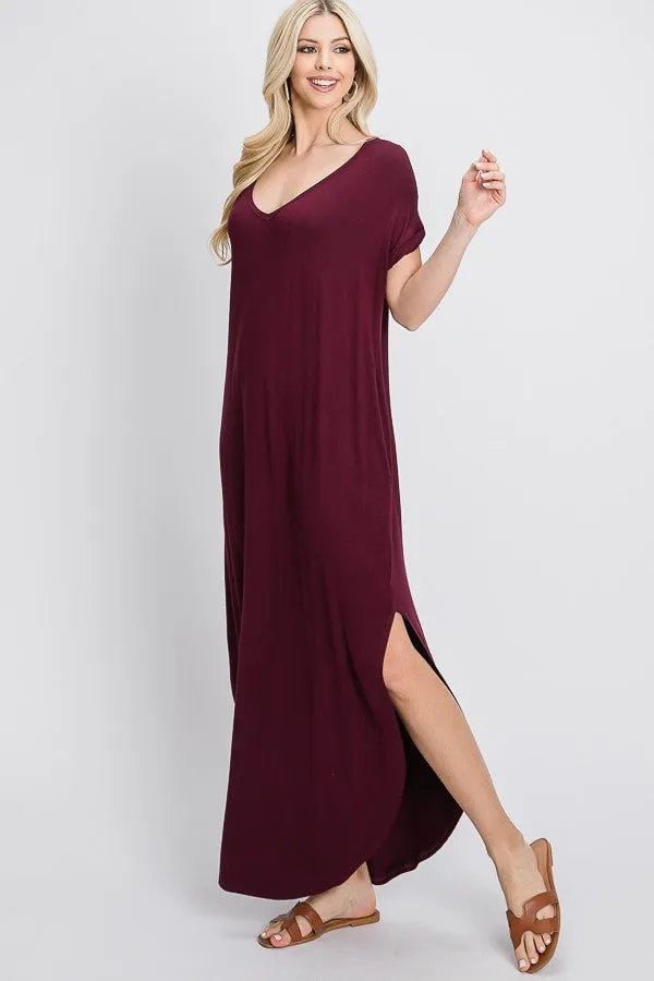 T-shirt maxi dress