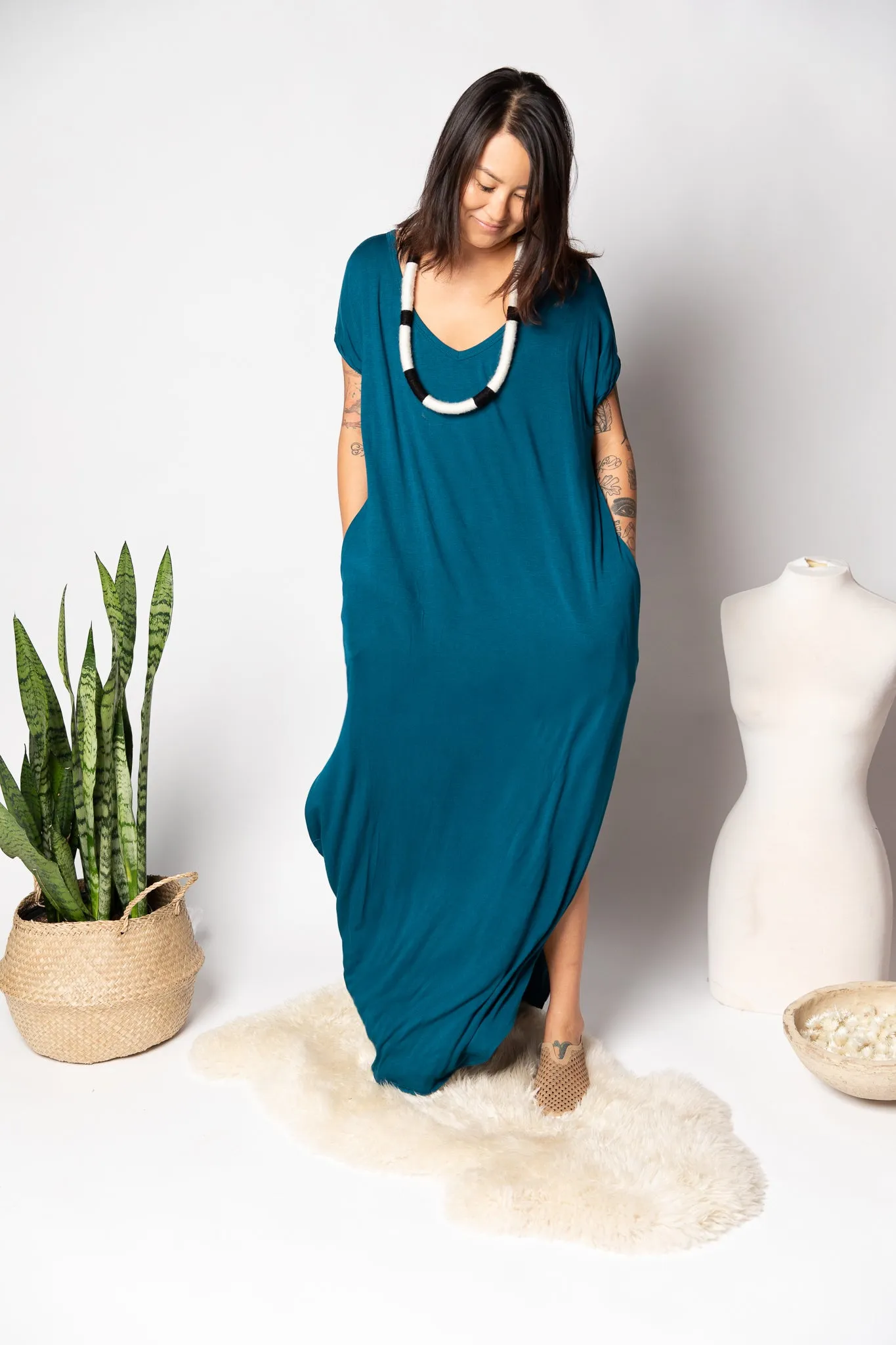 T-shirt maxi dress