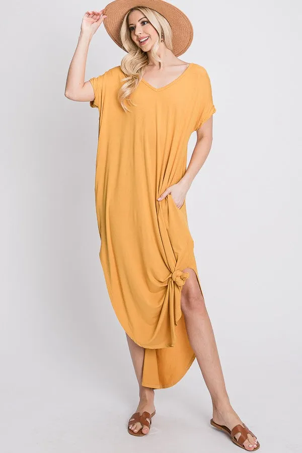 T-shirt maxi dress
