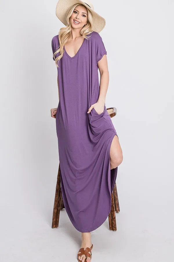 T-shirt maxi dress