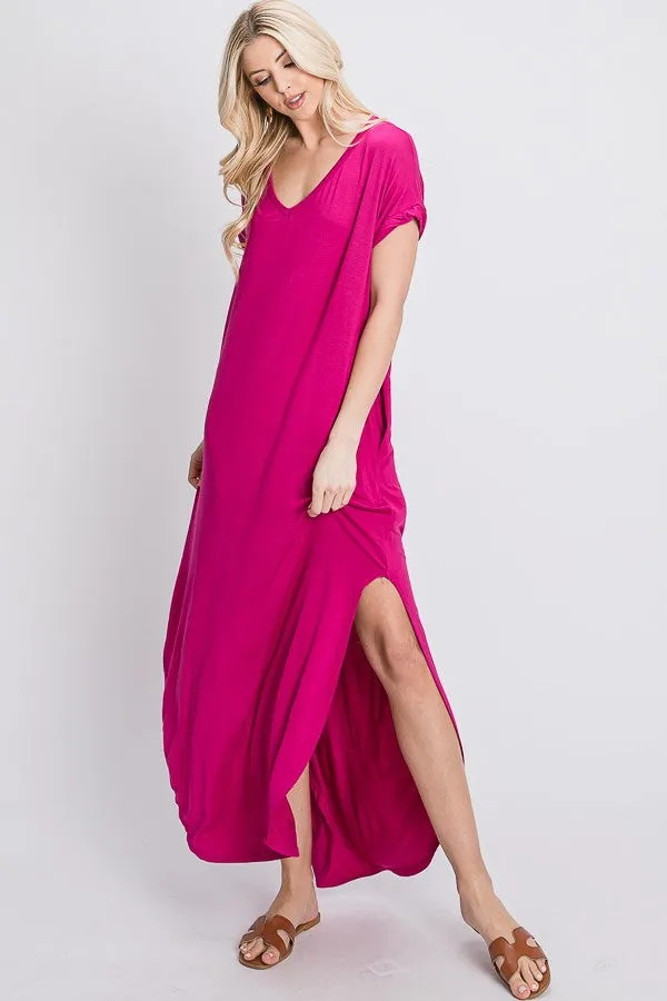 T-shirt maxi dress