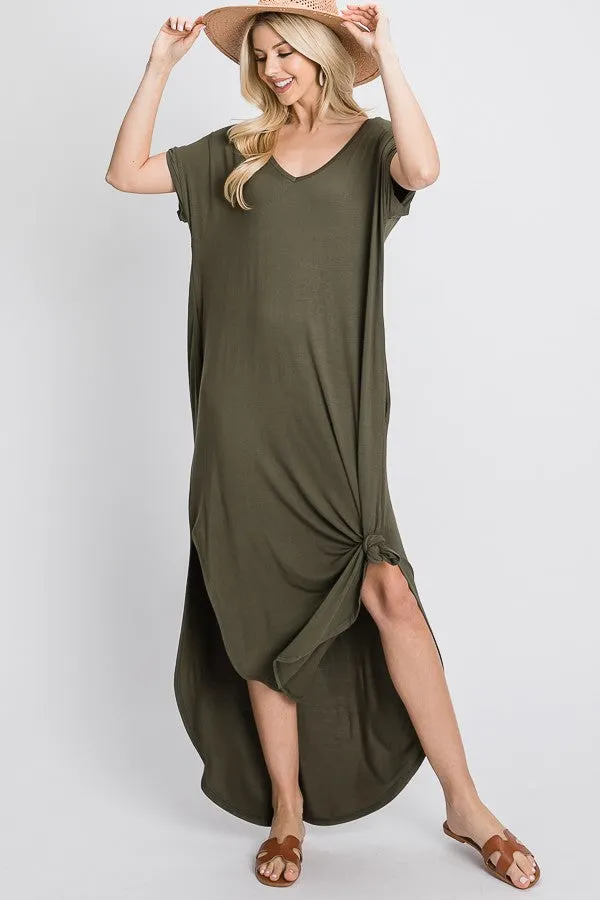 T-shirt maxi dress