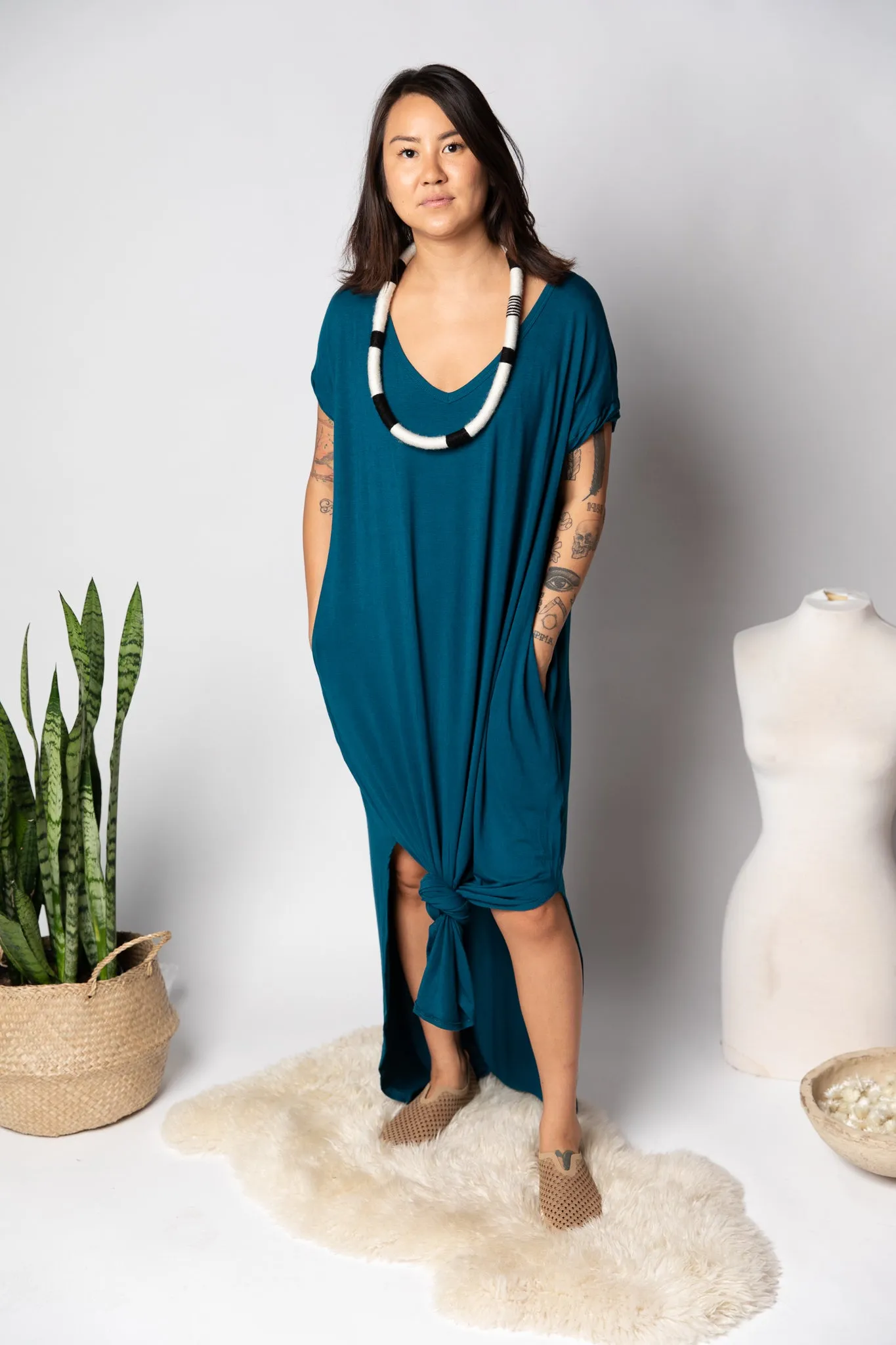 T-shirt maxi dress