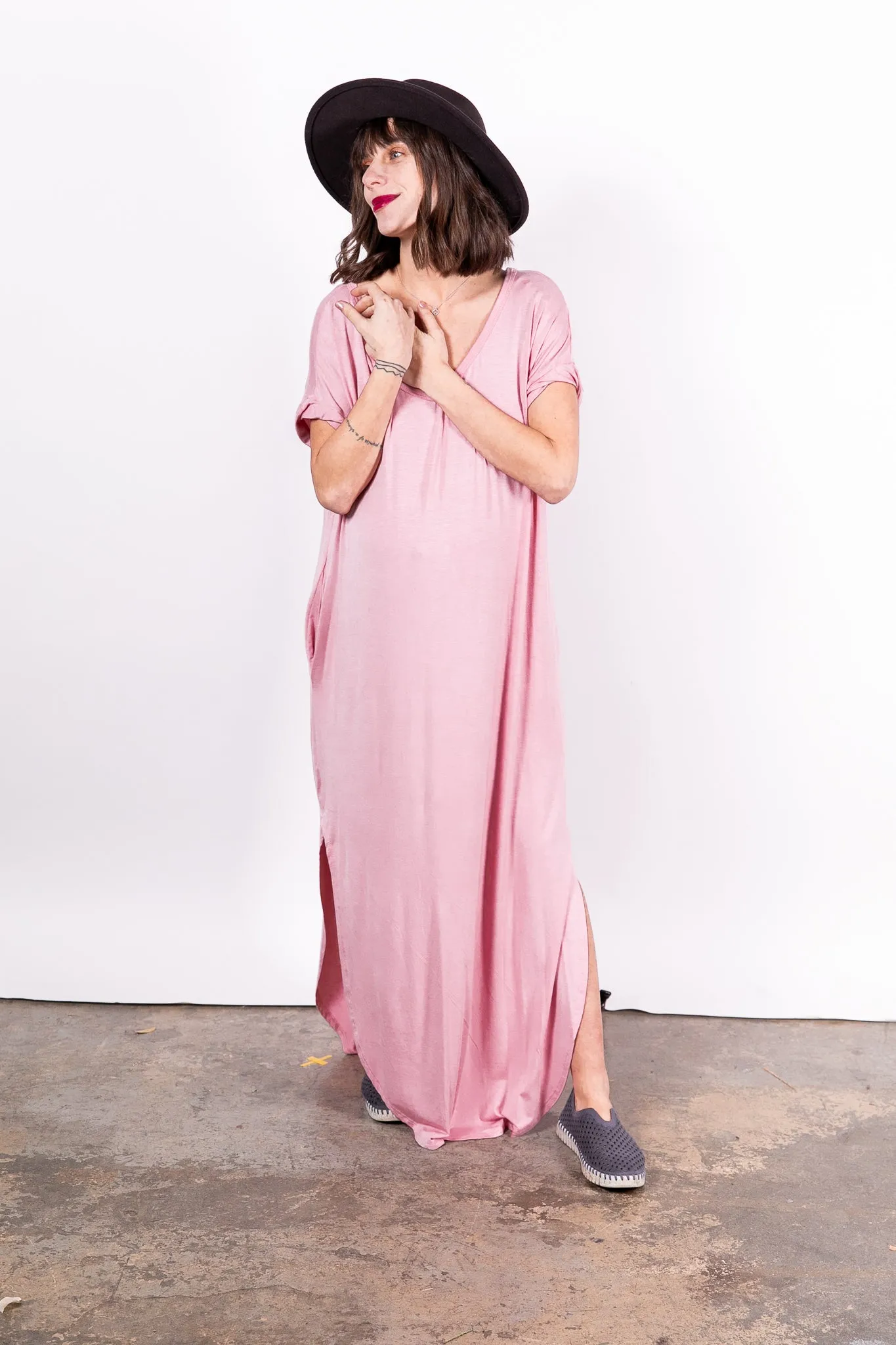 T-shirt maxi dress
