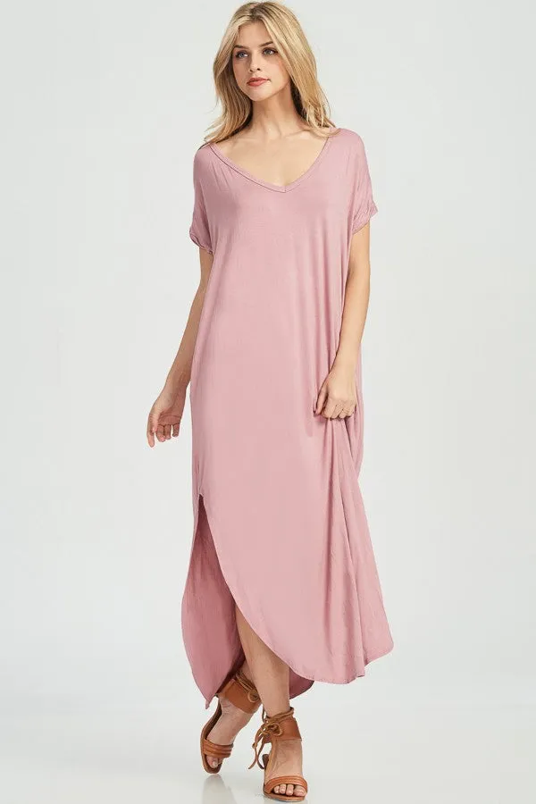 T-shirt maxi dress