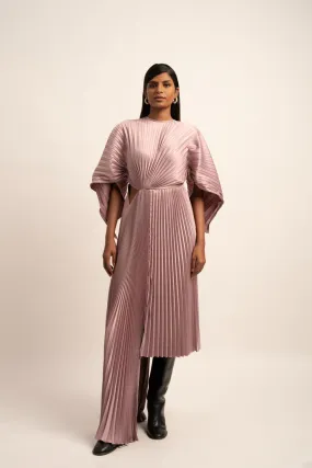 The Sculpted Harmony Pleated Dress