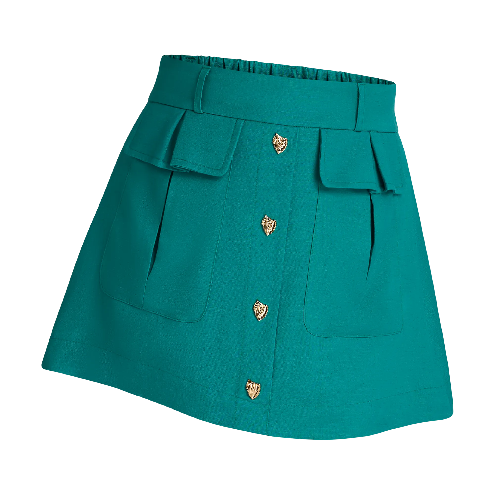 THE STROMBUS SKIRT-JADE