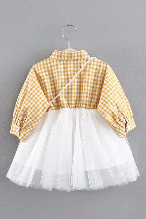 Toddler's Gingham Dress