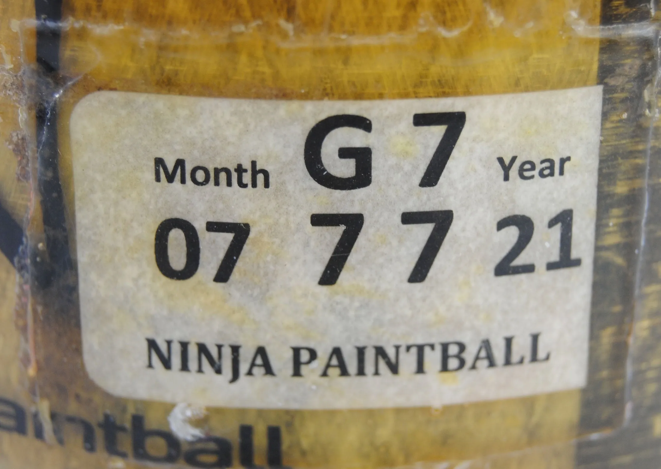 Used Ninja 50ci/4500psi Tank