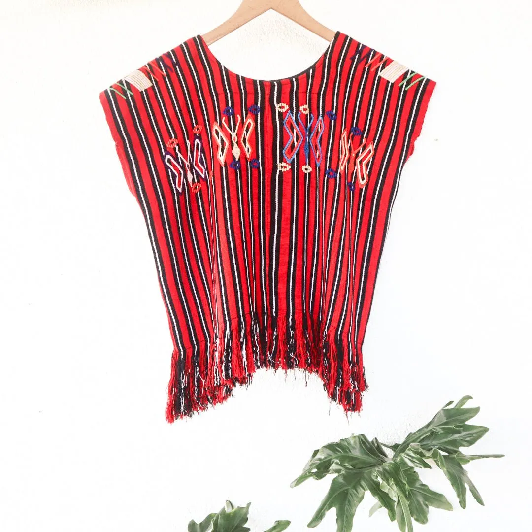Vintage Huipil Top- Chajul