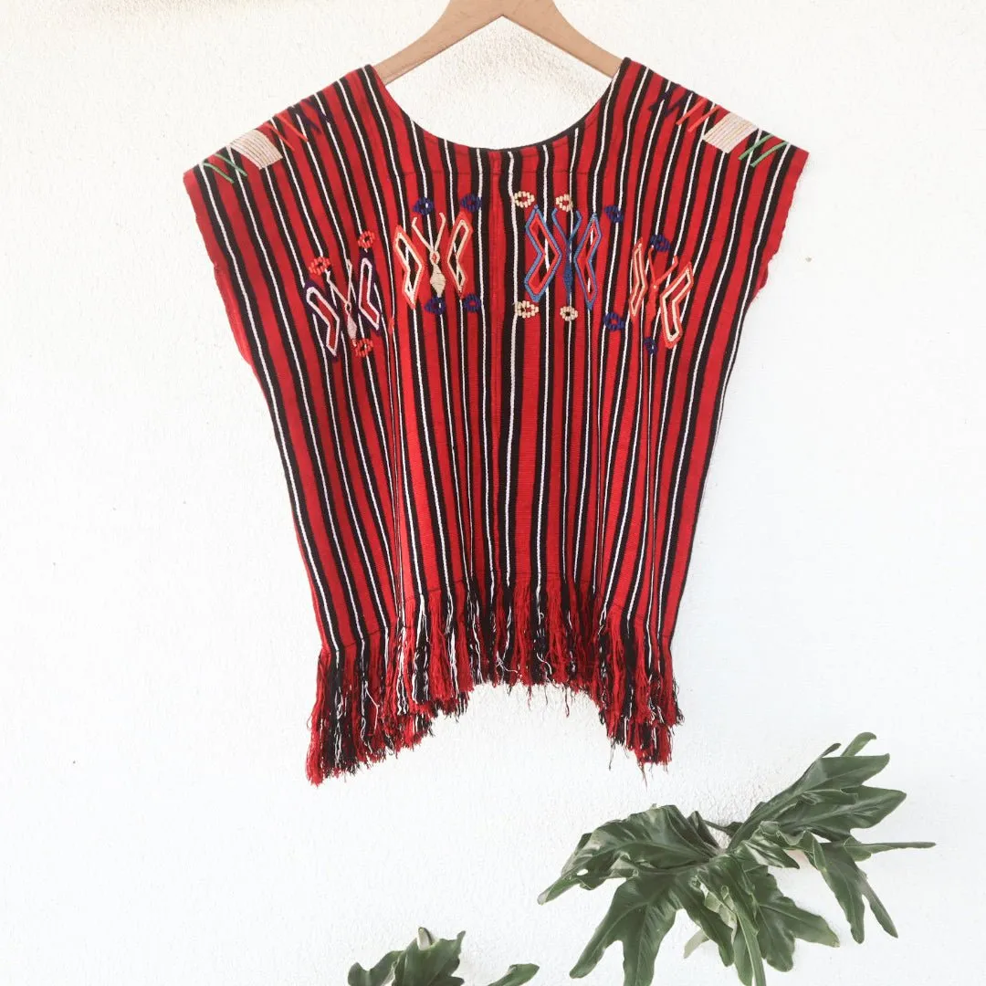 Vintage Huipil Top- Chajul