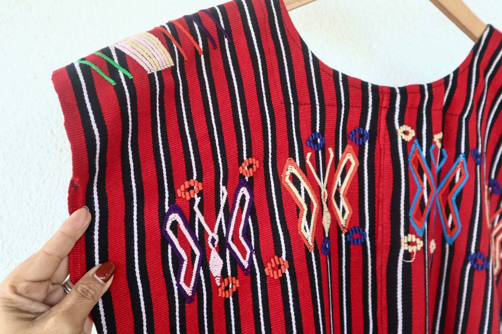 Vintage Huipil Top- Chajul