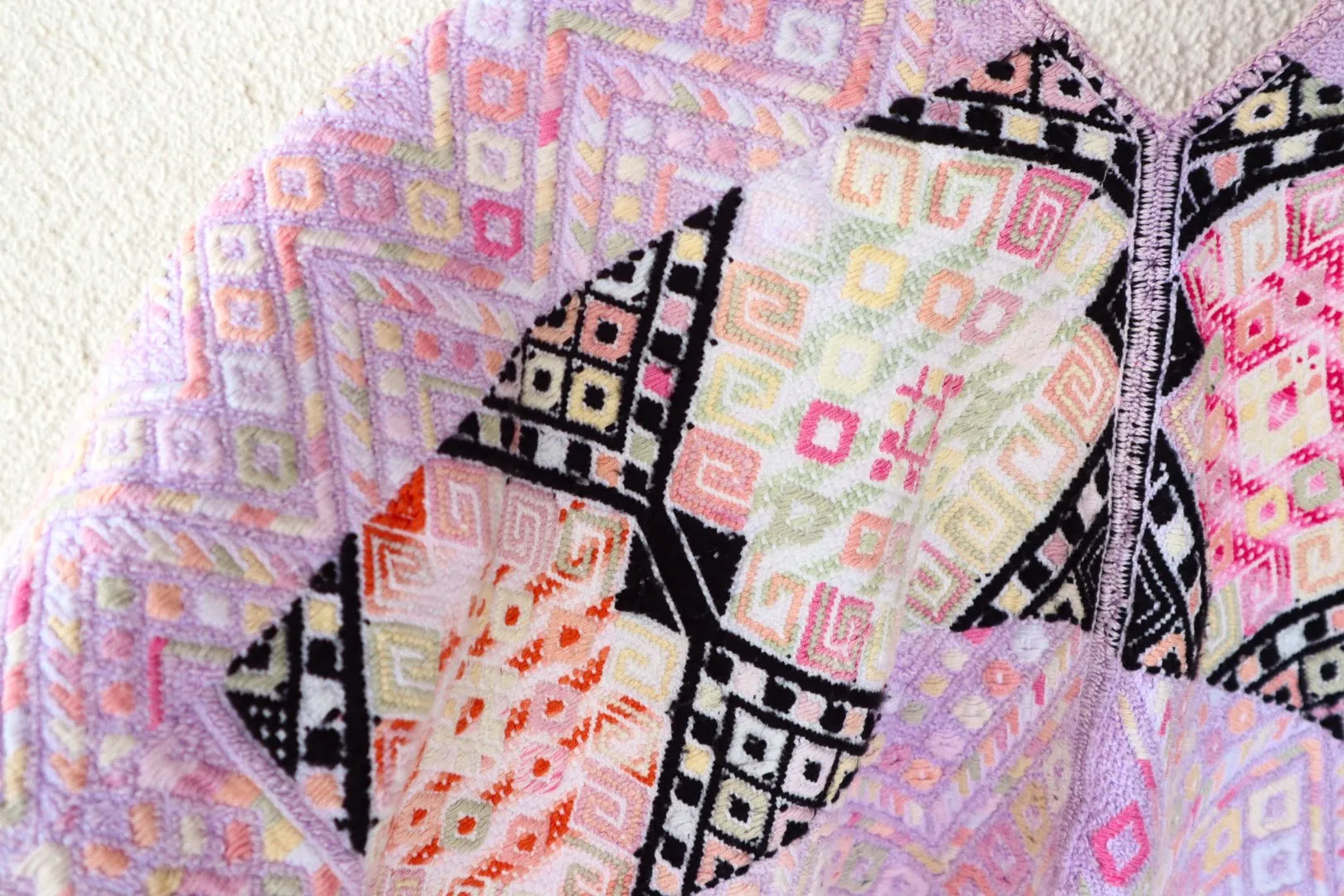 Vintage Huipil Top – Handwoven Mayan Blouse from Nahuala