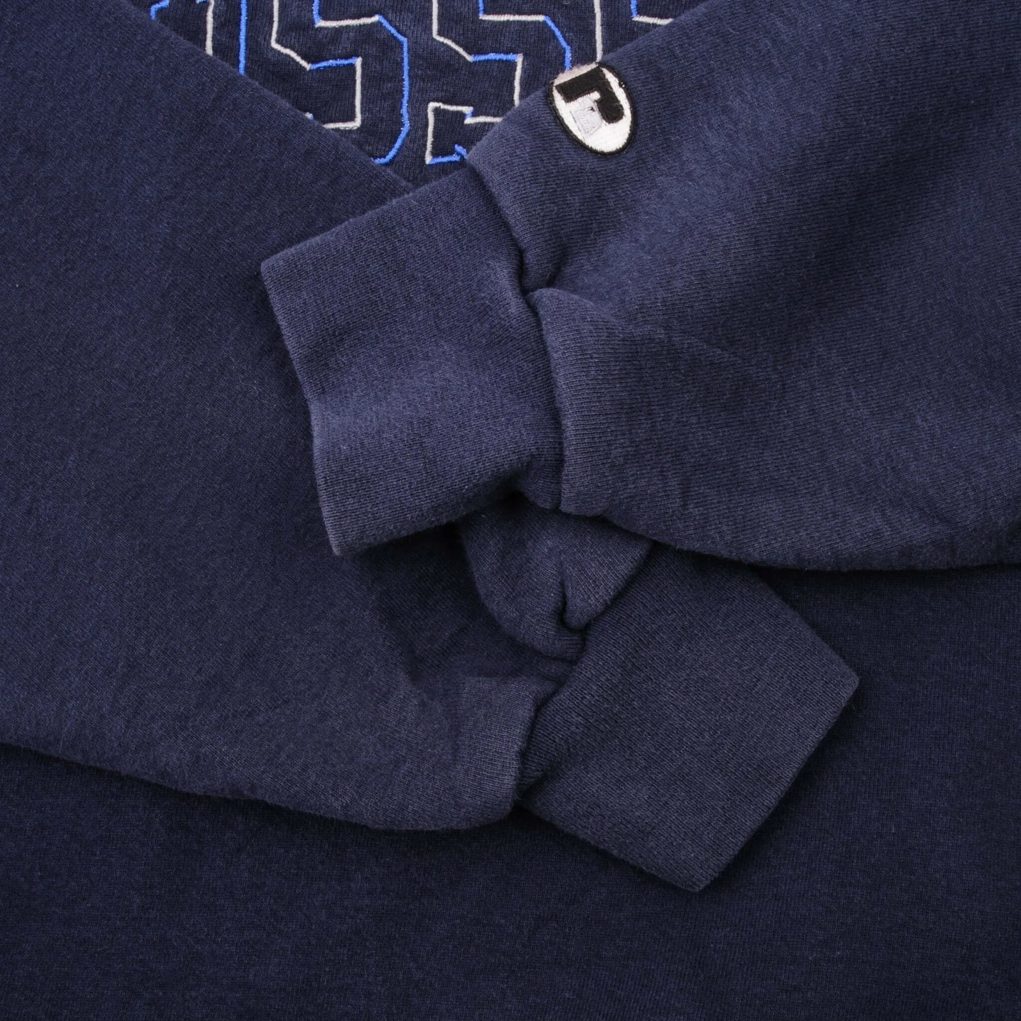 VINTAGE RUSSELL ATHLETIC SPELLOUT SWEATSHIRT 1990S MEDIUM MADE IN USA