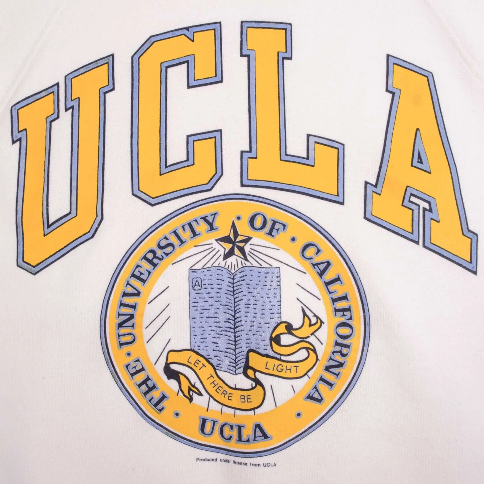 VINTAGE UCLA DISCUS ATHLETIC SWEATSHIRT 1980S SIZE MEDIUM MADE IN USA