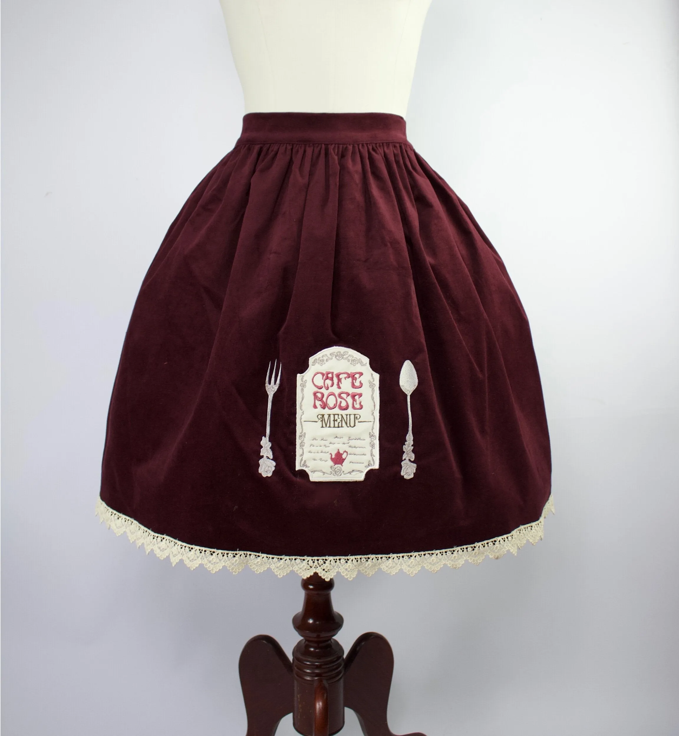 Violet Fane Cafe Rose Skirt