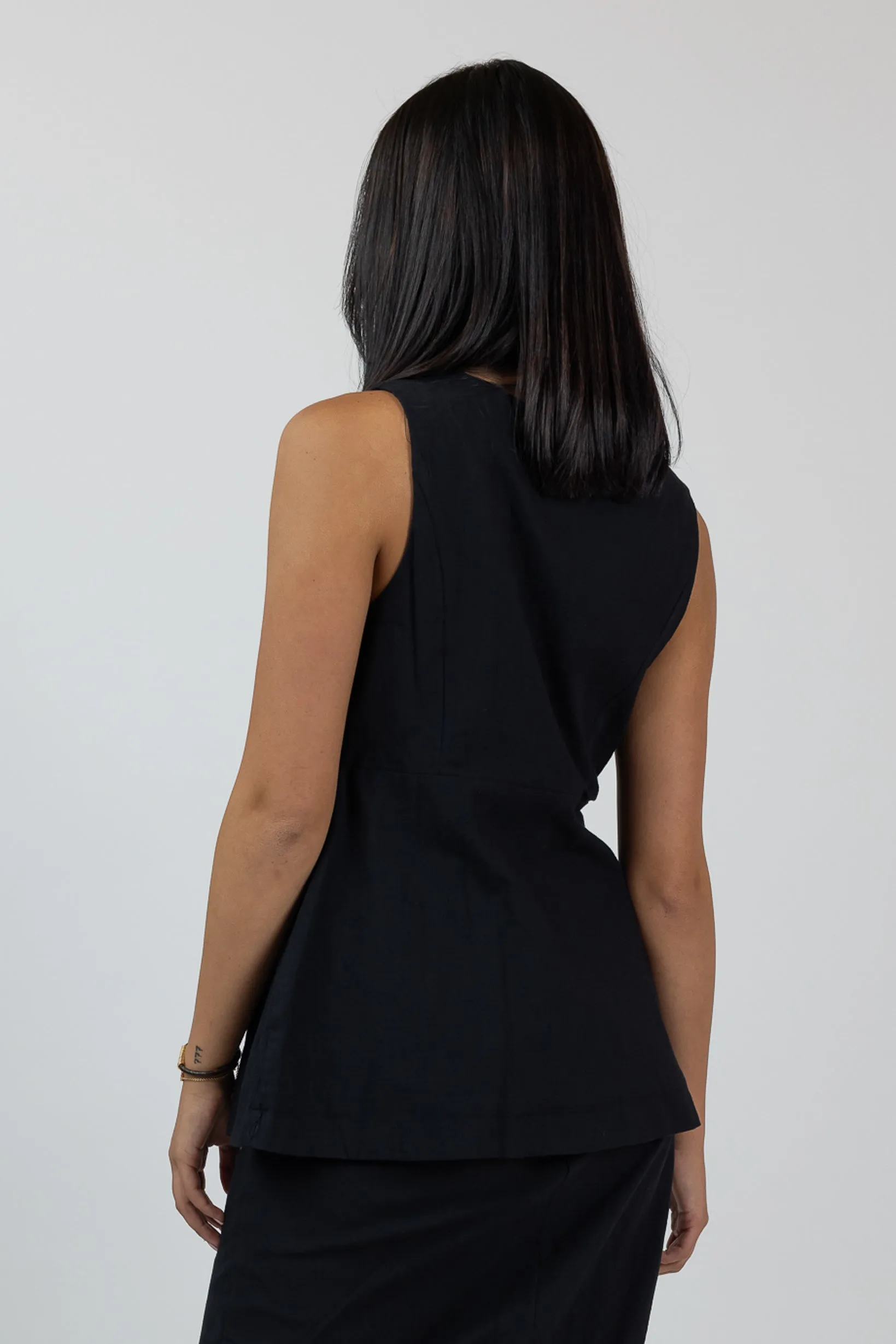 Viviane Linen Vest