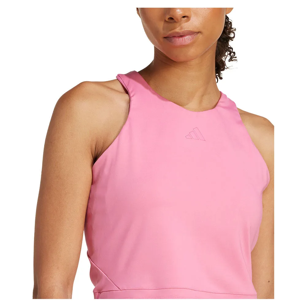Women`s Climacool Mid Length Y Tennis Tank Pink Fusion