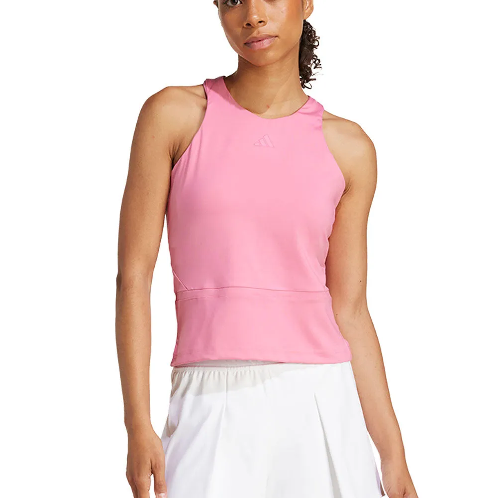 Women`s Climacool Mid Length Y Tennis Tank Pink Fusion