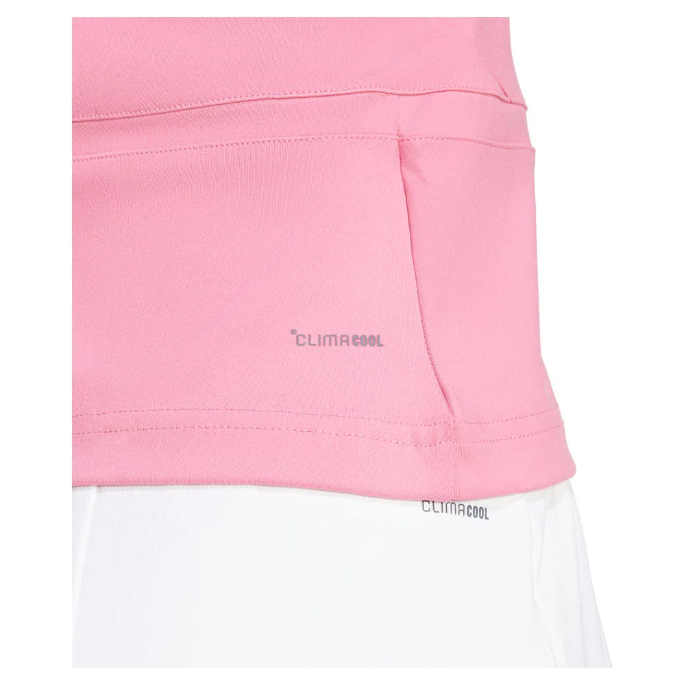 Women`s Climacool Mid Length Y Tennis Tank Pink Fusion
